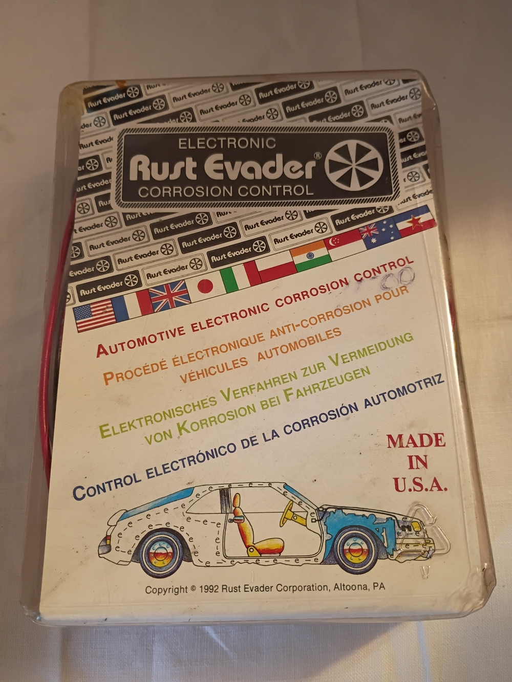 Vintage Rust Evader Automotive Electronic Corrosion Control 1992
